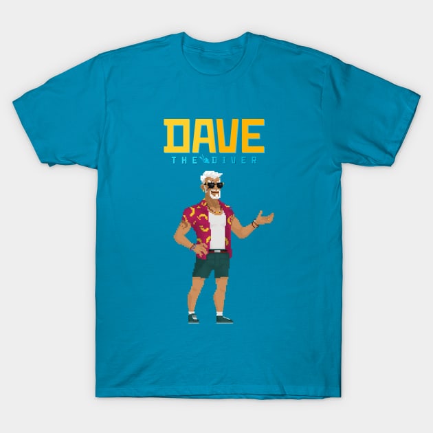 Cobra - Dave the diver _01 T-Shirt by Buff Geeks Art